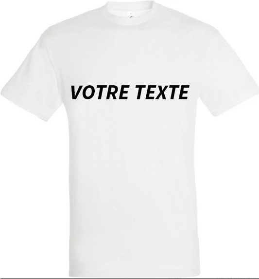 Tee Shirt Personnalisé effet 3D